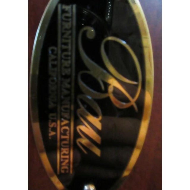 1980s Huge Monumental Bau Custom Dining Room Table Banquet Conference French Regency For Sale - Image 15 of 17