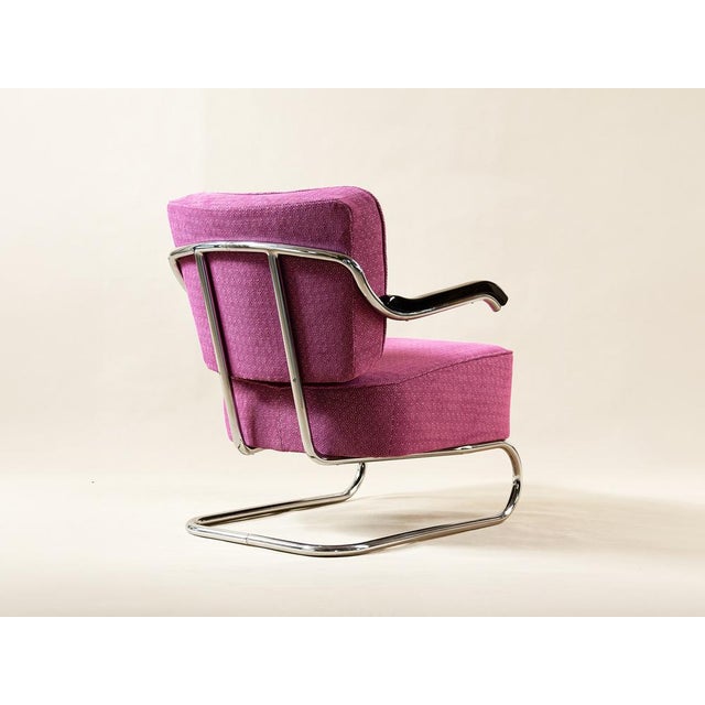 Functionalist Lounge Chair from Kovona N.P., 1930s For Sale - Image 4 of 8