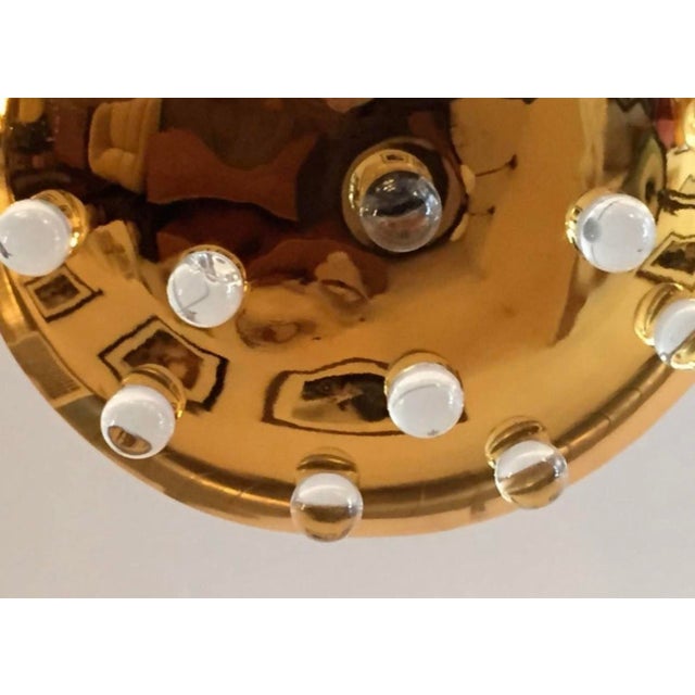 Metal Pair of French 1960s Mid Century Pendants For Sale - Image 7 of 11