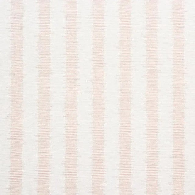 Rustic Schumacher Attleboro Ikat Fabric in Blush For Sale - Image 3 of 3
