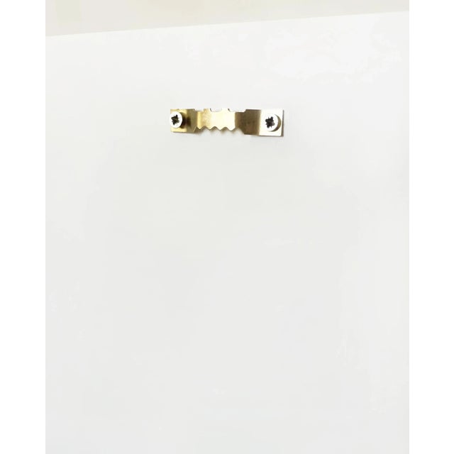 Wood Likya Arch Wooden Wall Art in Oyster White by Likya Atelier For Sale - Image 7 of 8