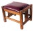 1990s Authentic Stickley Mission Oak Spindle Footstool #89-395 – April 1991 – Mint Condition For Sale