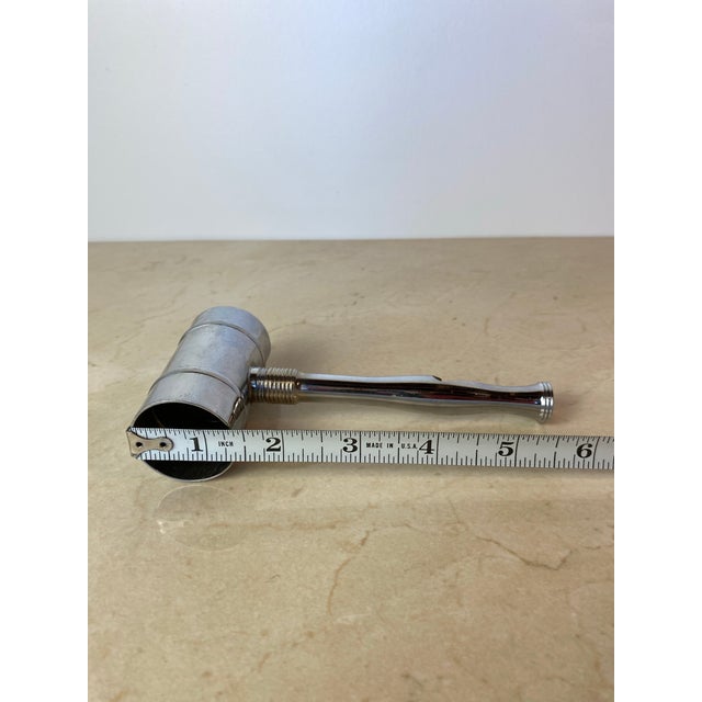 Vintage Cavalier by National Silver Silverplate Jigger & Bottle Opener For Sale In Seattle - Image 6 of 7