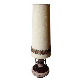 Large Vintage Floor Lamp in Ceramic, 1960s For Sale