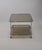 Elegant Italian coffee table produced in the 1970s, featuring a minimalist chromed metal tubular structure mounted on four...