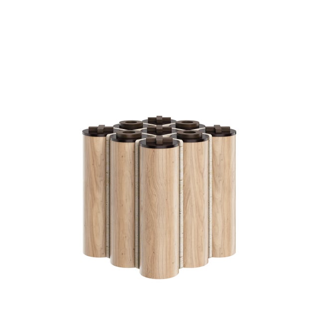 Kensington Tic-Tac-Toe Table from Wood Tailors Club, in New conditions. Designed from 2000 Signed by Maker