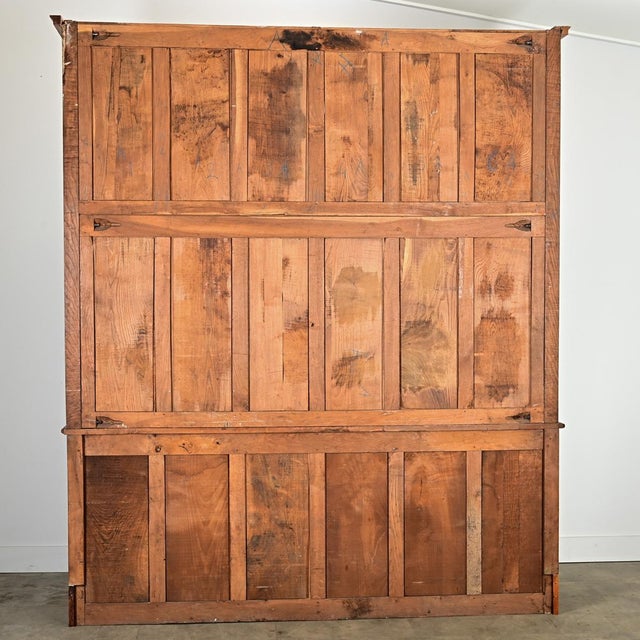 Mid-Century Modern French Mid 20th Century Oak Bibliotheque For Sale - Image 3 of 13