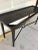 Modern Bronze Lacquer Faux Alligator Console Table For Sale In Atlanta - Image 6 of 7