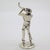 Vintage Italian Handmade Genuine Silver Golf Player Rare Figurine Sculpture For Sale - Image 6 of 9
