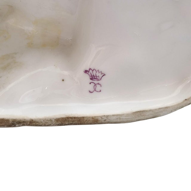 French Porcelain Figurative Love Letter Scene Group in the style of Niderviller, 18th Century For Sale - Image 9 of 12