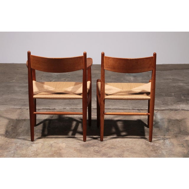 Dining Chairs by Hans Wegner for Carl Hansen & Søn, Denmark, 1960s, Set of 4 For Sale - Image 12 of 16