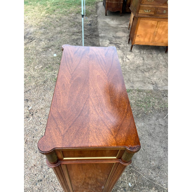 Wood French Late 19th Century Louis XVI Mahogany Secretaire For Sale - Image 7 of 12