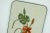 Metal Large Ceramic Plaster Wall Plaque with Floral Design & Iron Rim from Krösselbach, 1950s For Sale - Image 7 of 10