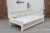 White Carved Floral Jali Daybed Sofa For Sale - Image 11 of 13