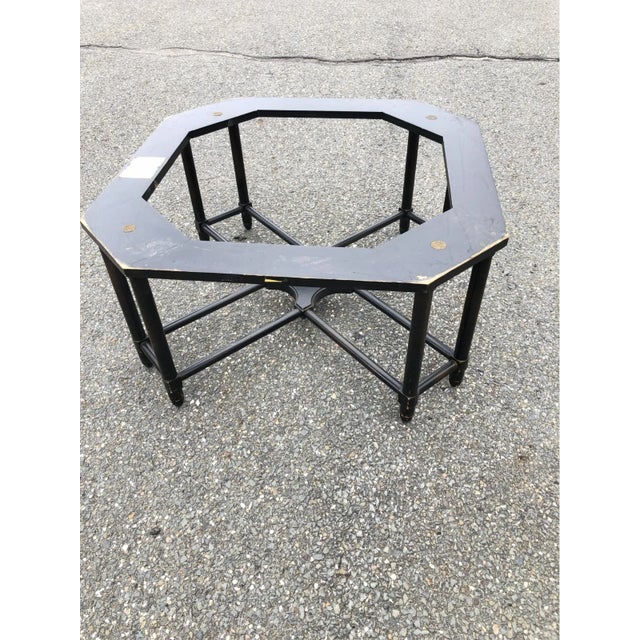 Baker Furniture Company Late 20th Century Hollywood Regency Style Brass Tray-Top Table For Sale - Image 4 of 10