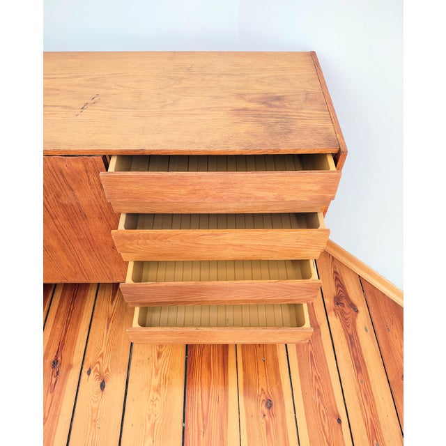Mid 20th Century Czechoslovakian Sideboard attributed to J. Jiroutek for Interier Praha, 1960s For Sale - Image 5 of 13