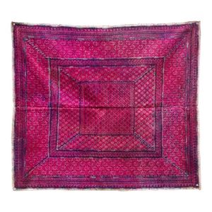 Early 20th Century Zhuang Brocade Blanket