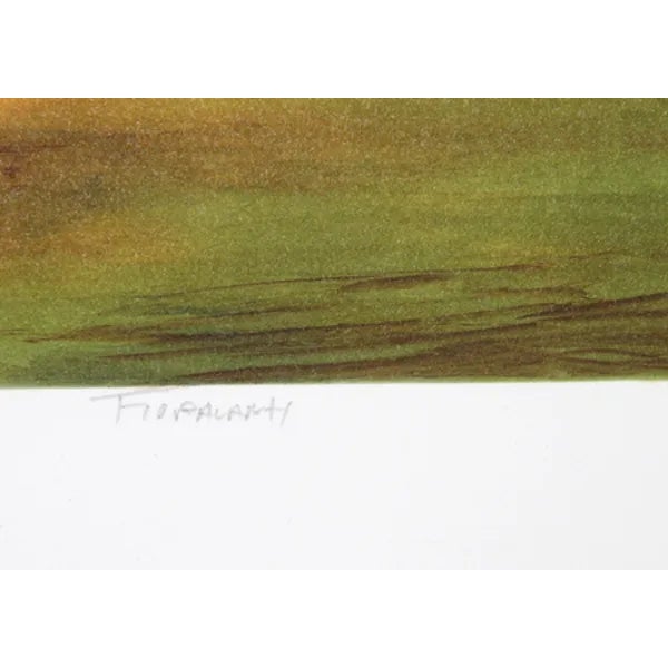 This lithograph, titled "Stone Fence in Norwood Glen," was created by Fioravanti in 1979. It is edition 300, AP 40 and is...