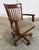 American Riverside Furniture Traditional Wood Swivel Desk Chair For Sale - Image 3 of 13