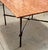Late 20th Century Giovanni Banci for Hermès Hammered Iron & Breccia Rossa Marble Table, Circa 1990 For Sale - Image 5 of 18