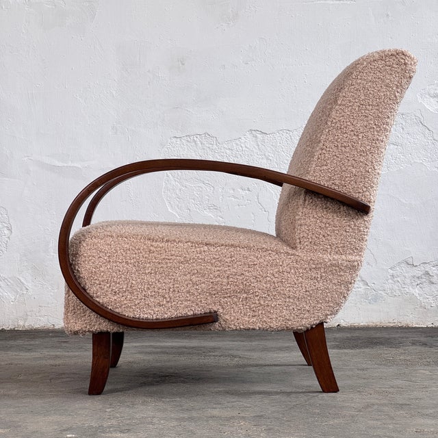 H-410 Chairs by Jindrich Halabala for Up Závody, 1930s, Set of 2 For Sale - Image 9 of 12