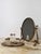 Mid-Century Italian Neoclassical Oval Cast Brass Vanity Mirror, 1950s For Sale - Image 3 of 18