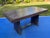Art Deco 1940’s French Art Deco Cerused Oak Dining Table For Sale - Image 3 of 12