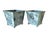 Gray Pair of Neoclassical Metal Planters For Sale - Image 8 of 8