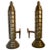 Art Deco Art Deco Andirons - a Pair For Sale - Image 3 of 3