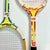 Vintage Americana Boho Chic Wilson Wood Tennis Rackets Decorative Wall Objects - Set of 3 For Sale - Image 13 of 14