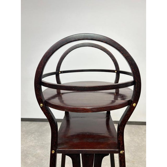 Secession No.9532 Plant Stand attributed to Marcel Kammerer for Thonet, 1890s For Sale - Image 5 of 13