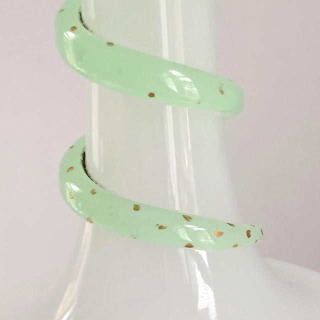 19th Century Antique Bohemian Glass Serpent Vase, Late 19th Century Serpentine Adorned Czech Glass Vase For Sale - Image 5 of 10