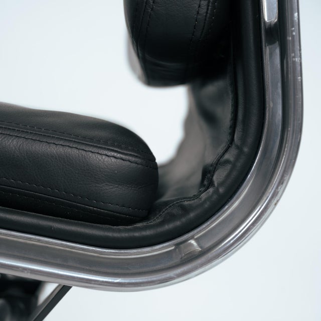 Brown EW418 Softpad Desk Chair by Charles and Ray Eames for Herman Miller For Sale - Image 6 of 18