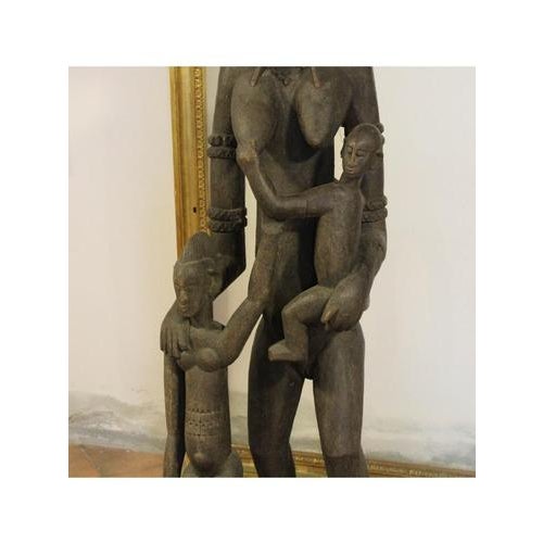 Unknown, Motherhood, Early 1900s, Mahogany For Sale - Image 4 of 13