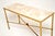1960s Vintage French Brass and Marble Coffee Table, 1960 For Sale - Image 5 of 11