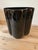 Mid 20th Century Mid 20th Century Alvar Aalto Style Black Modernist Curved Vase For Sale - Image 5 of 5