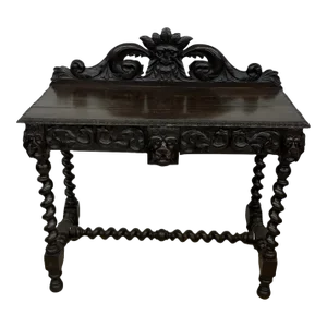 19th Century English Oak Console (Hall) Table