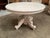Wood Antique French Painted Guéridon Table W/ Pedestal Base For Sale - Image 7 of 8