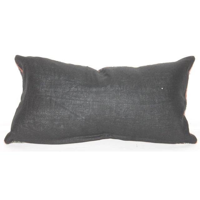 Striped Wool Pillow For Sale - Image 5 of 5