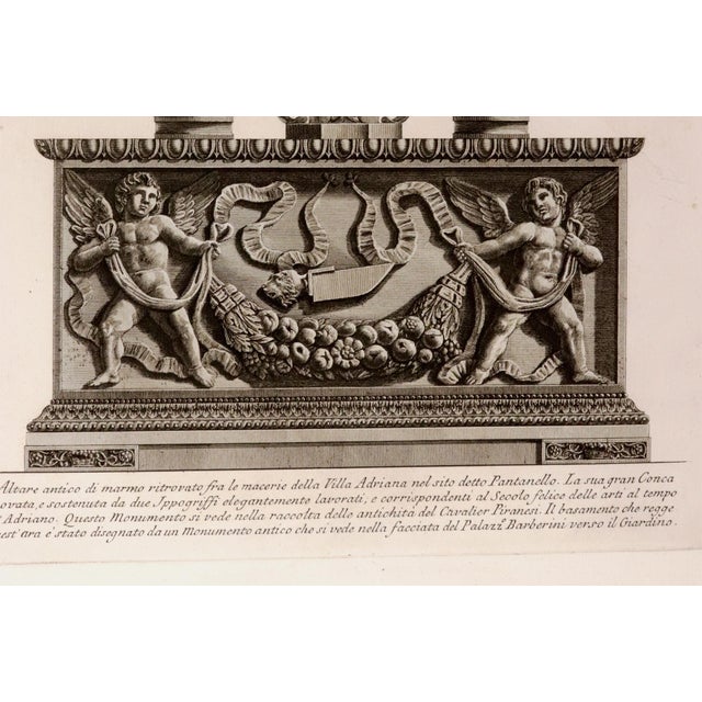 Giovanni Battista Piranesi Engraving of an Ancient Marble Urn For Sale In Philadelphia - Image 6 of 8