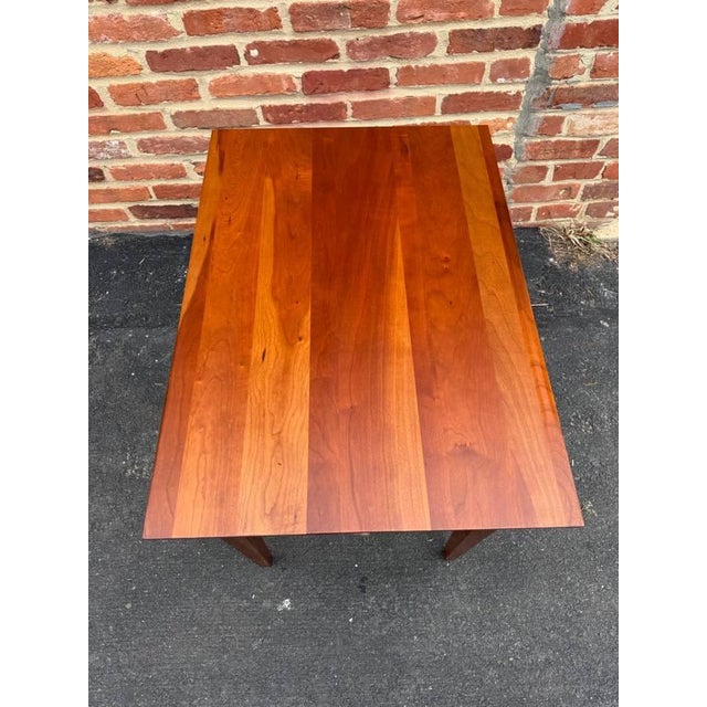 Late 20th Century Pair of Ethan Allen Shaker Style Side Tables or Nightstands For Sale - Image 14 of 16