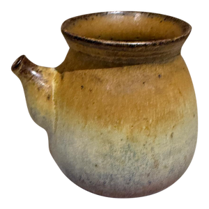 French Provencal Stoneware Mini Pitcher Creamer Pottery