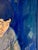 Blue American Ashcan School Watercolor Painting Circa 1920 by Louise Buckingham Mansfield. For Sale - Image 8 of 11