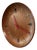 Mid-Century Modern Italian Teak Wall Clock, 1960s For Sale