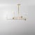 Universe Brass Chandelier by Schwung For Sale - Image 6 of 13