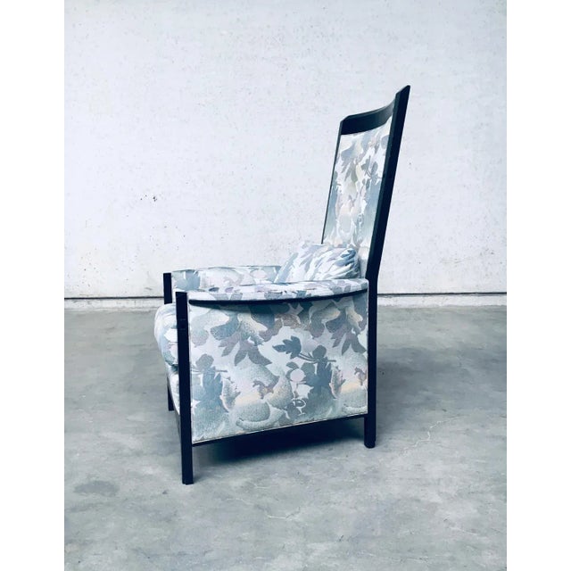 Galaxy Peggy High Armchair by Umberto Asnago for Giorgetti, Italy, 1990s For Sale - Image 13 of 18
