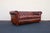 1940s Pegasus Tufted Chesterfield Sofa in Distressed Brown Leather For Sale - Image 9 of 18