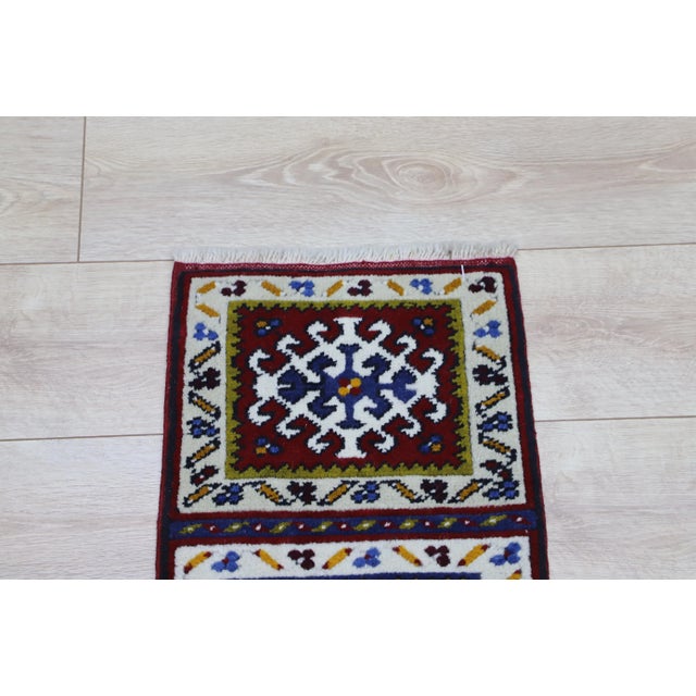 1970s Boho Style Handmade Oushak Rug For Sale - Image 4 of 12