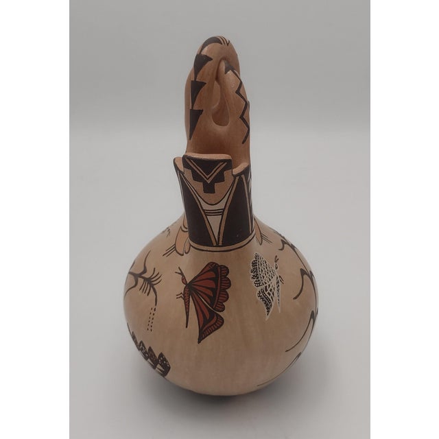 Artist: Juanita Fragua (1935–2023) Pueblo: Jemez Pueblo (Walatowa), New Mexico Medium: Hand-coiled and hand-painted...