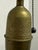 Vintage Etched Brass Table Lamp For Sale In San Francisco - Image 6 of 12